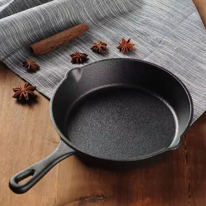 poêle- en- fonte- ronde- : poêle 14 cm
