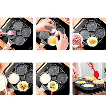 poêle 4 compartiments antiadhésive - Prati - Kitchen