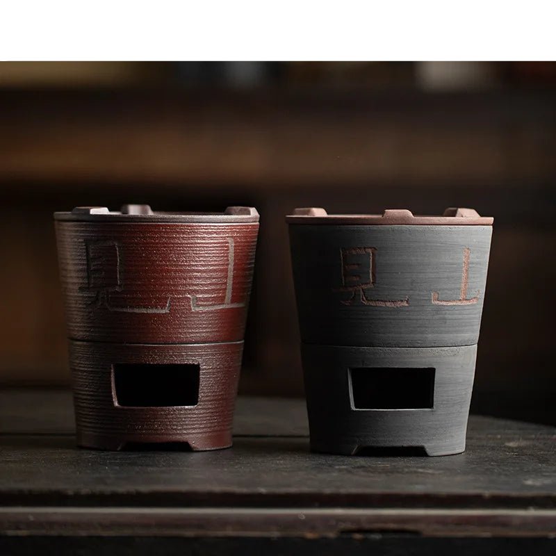 poêle à charbon japonaise en poterie - style rétro - Prati - Kitchen