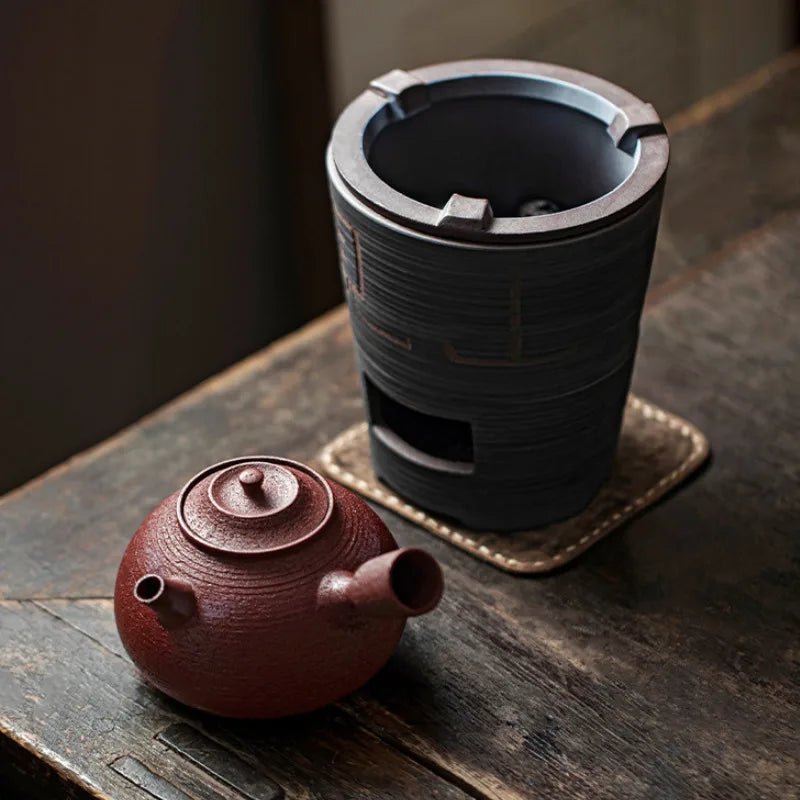 poêle à charbon japonaise en poterie - style rétro - Prati - Kitchen