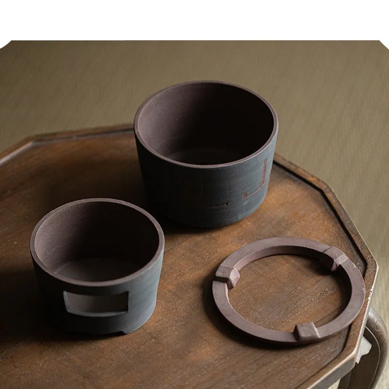 poêle à charbon japonaise en poterie - style rétro - Prati - Kitchen