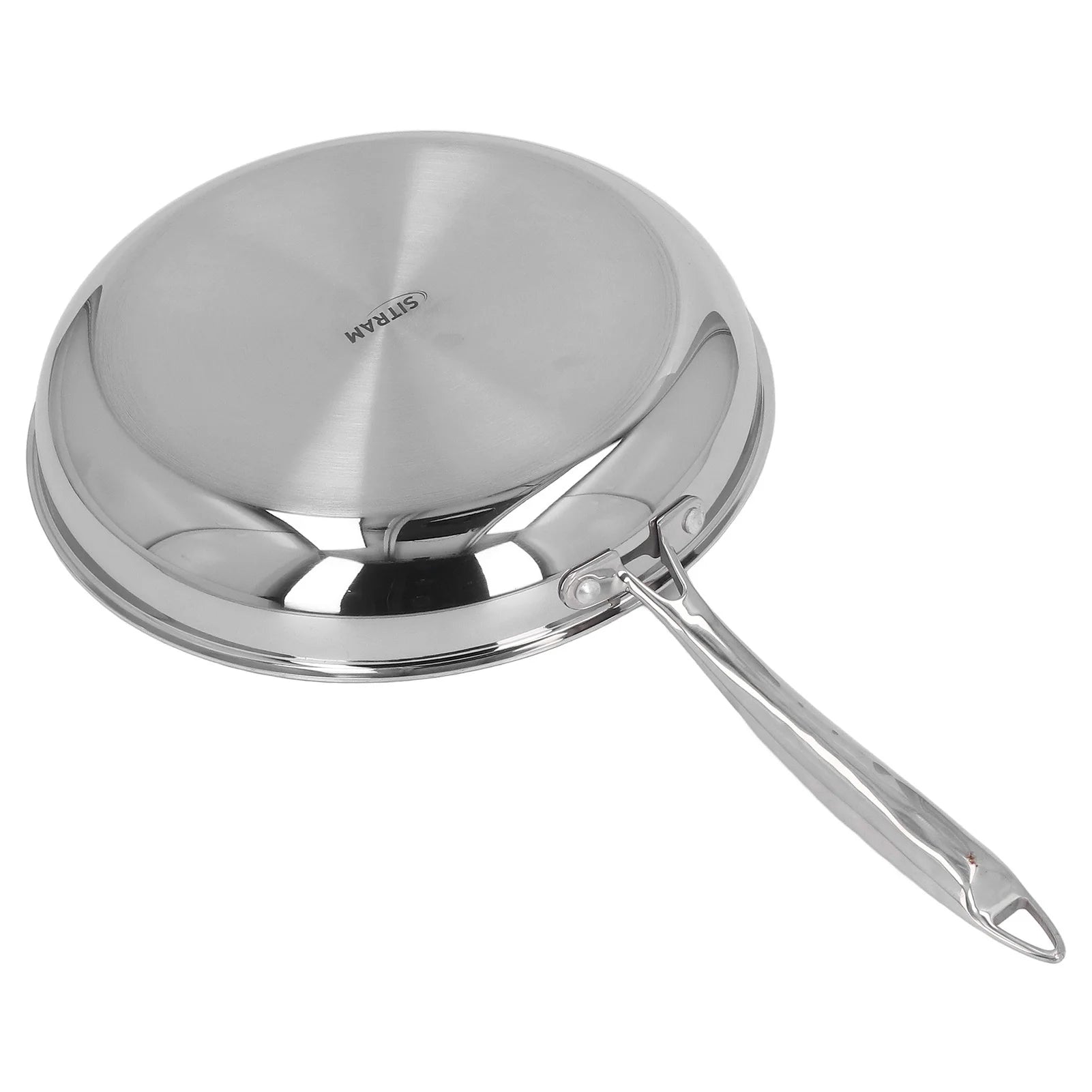 poêles en acier inoxydable poli rond - Induction - Prati - Kitchen