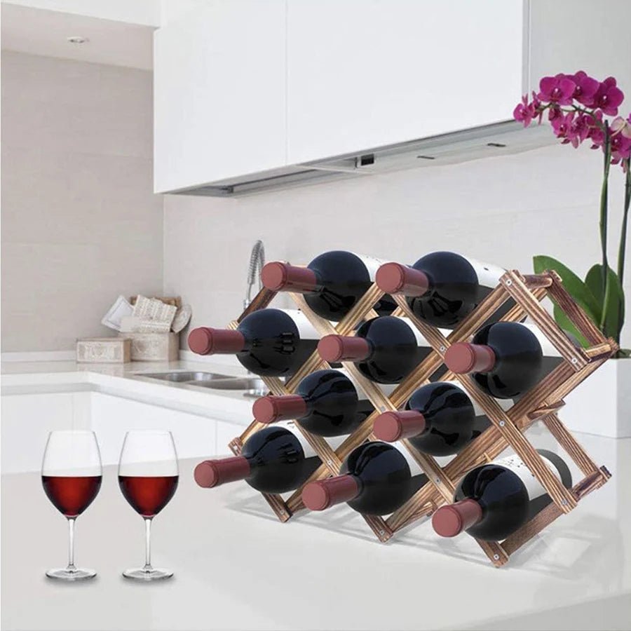 porte bouteille vin en bois - Prati - Kitchen