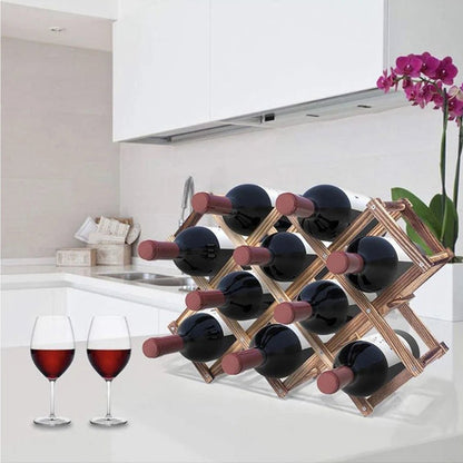 porte bouteille vin en bois - Prati - Kitchen