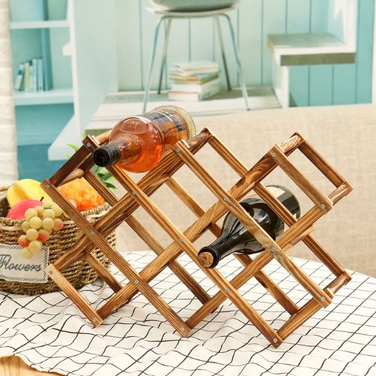 porte bouteille vin en bois - Prati - Kitchen