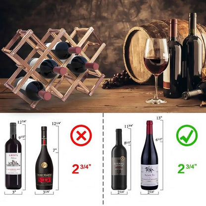 porte bouteille vin en bois - Prati - Kitchen