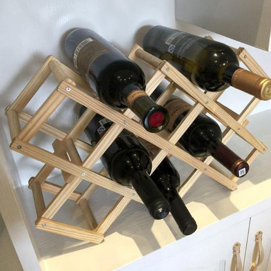 porte bouteille vin en bois - Prati - Kitchen