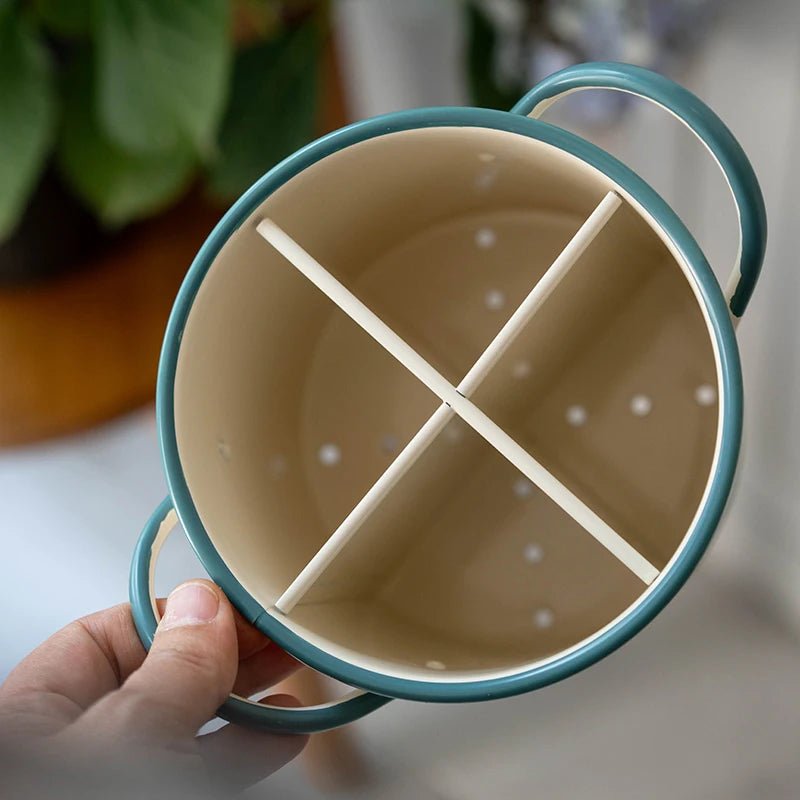 pot- à- ustensiles- vintage : intérieur