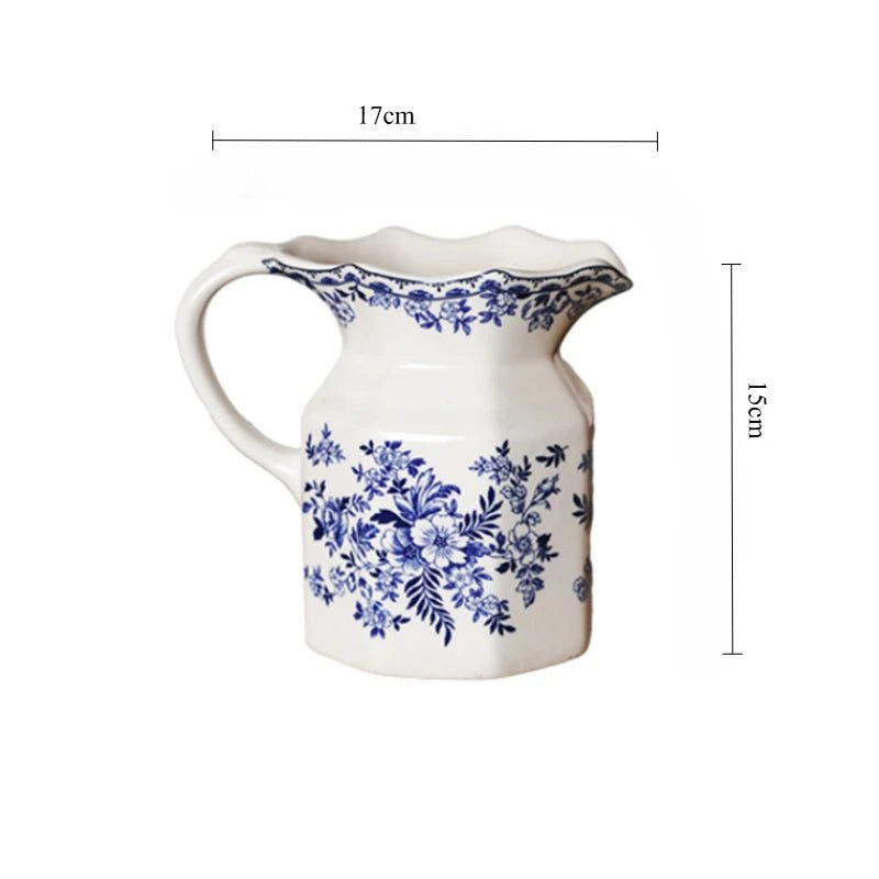 Pot à ustensiles vintage céramique fleuri - Prati - Kitchen