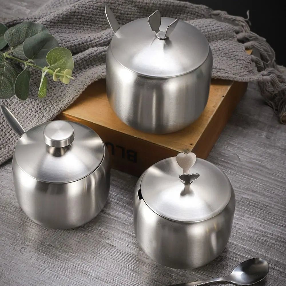 pots à épices en inox hermétiques - Prati - Kitchen