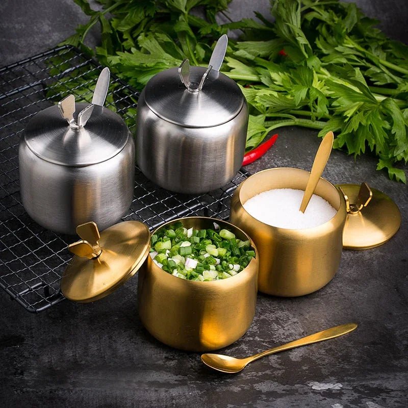 pots à épices en inox hermétiques - Prati - Kitchen