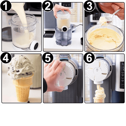 Pots à Glace ( Pintes) de Remplacement Ninja CREAMI (Lot de 4) | Compatibles NC700/NC701 - Prati - Kitchen