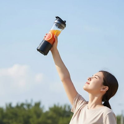 Presse - Agrumes Électrique USB 4000mAh Portable | Double Usage Intérieur/Extérieur | Idéal pour Smoothies et Jus Frais - Prati - Kitchen