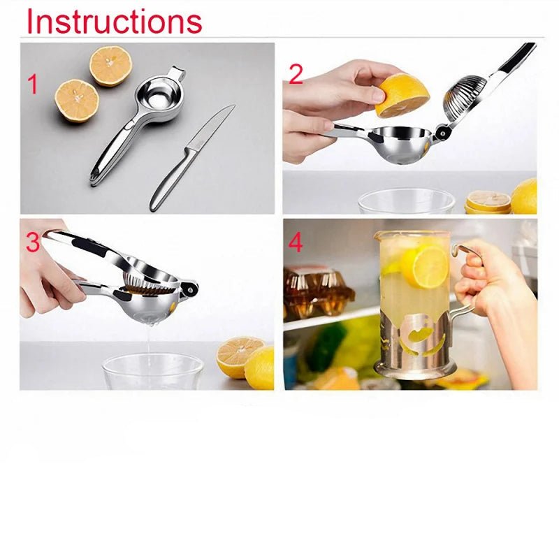 presse - agrumes manuel en acier inoxydable - Prati - Kitchen