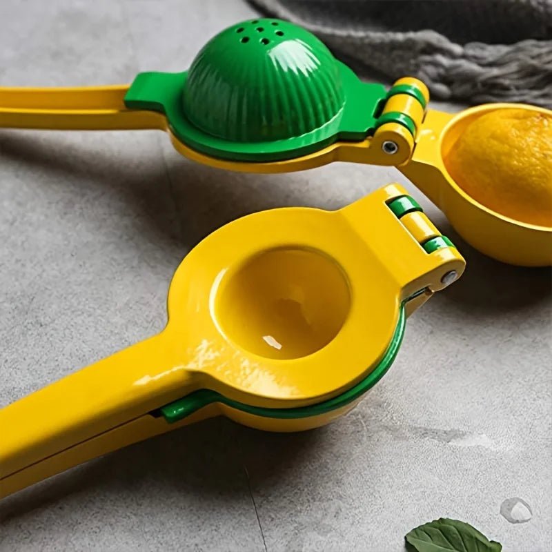 presse - agrumes manuel en alliage d'aluminium jaune - Prati - Kitchen