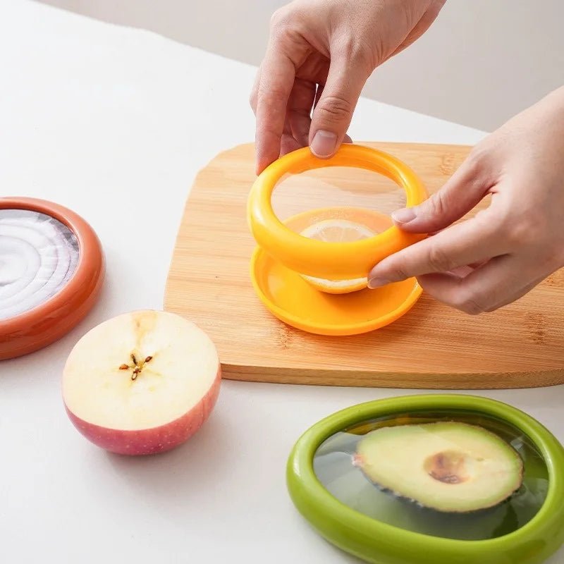 récipient de stockage alimentaire couvrant citron