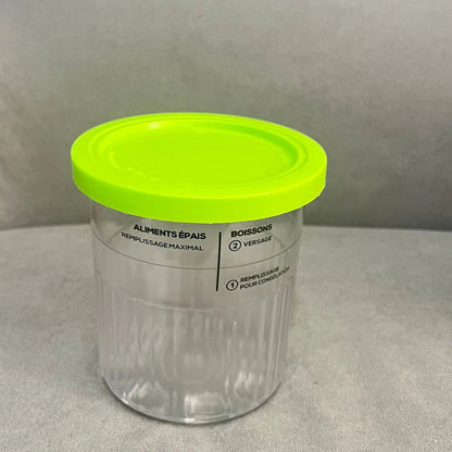 récipient ninja CREAMI DELUXE vert fluo
