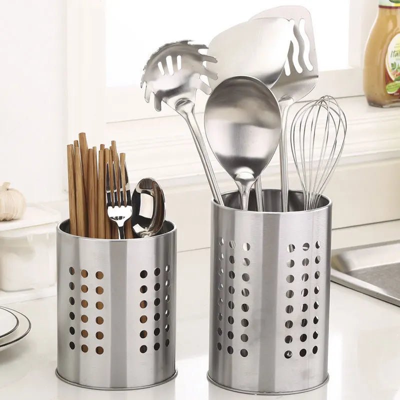 range ustensile de cuisine en acier inoxydable - organisateur pour plan de travail - Prati - Kitchen
