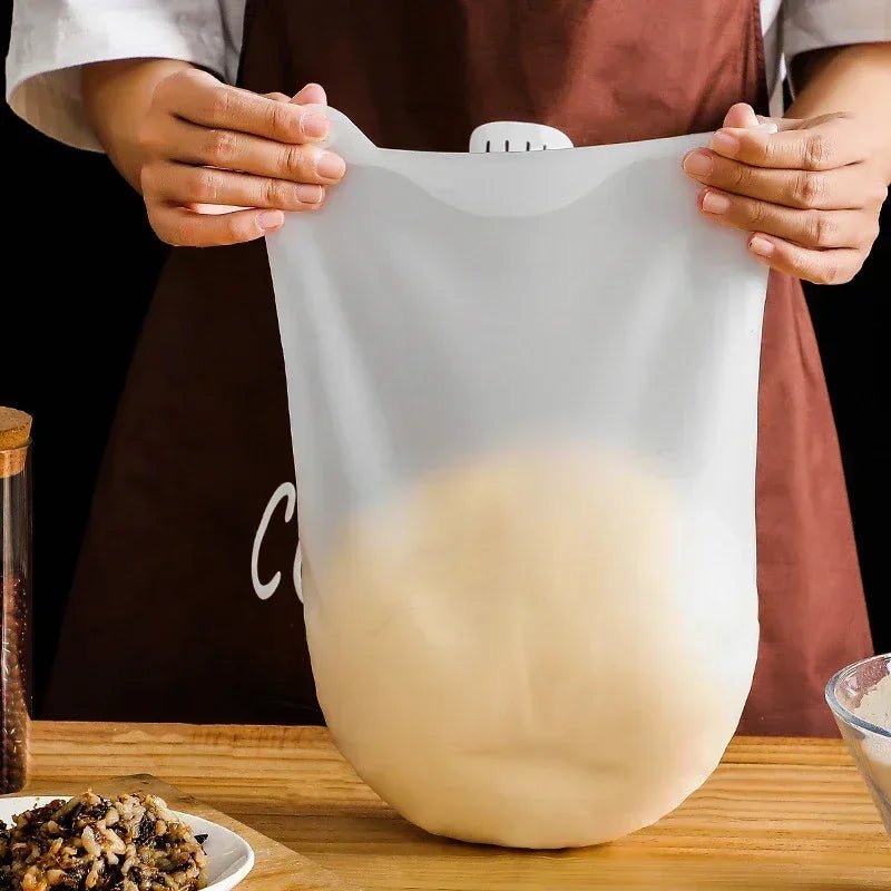 Sac de Pétrissage en Silicone Alimentaire | Mélangeur de Pâte Réutilisable Zéro Déchet | Ustensile de Cuisine Propre et Facile - Prati - Kitchen