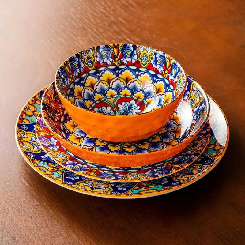 service- de- table- bohème- VANCASSO : un- ensemble- de- service- sur- table