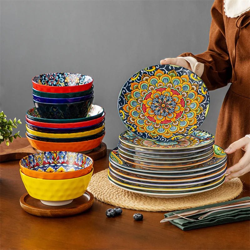 service de table bohême VANCASSO
