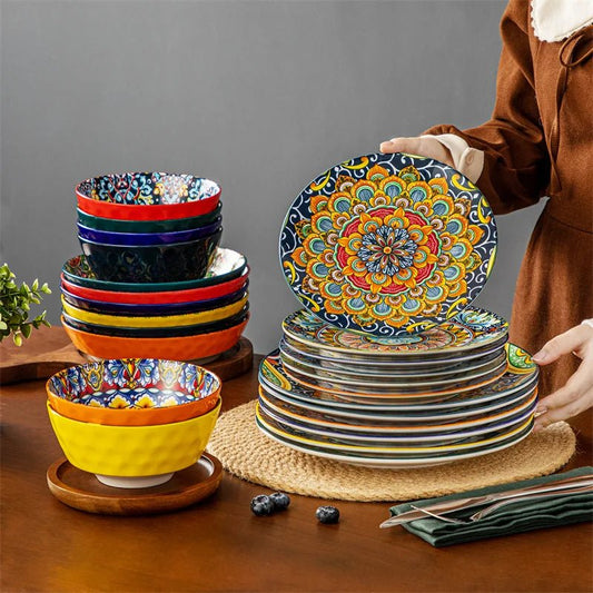 service de table bohême VANCASSO