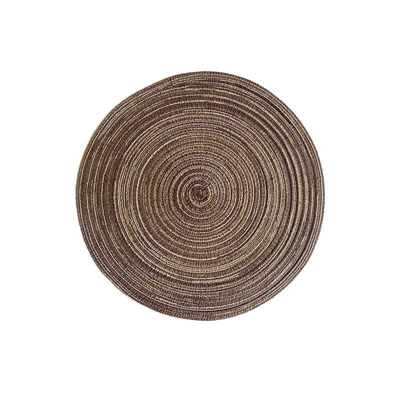 Set de table rond tressé en ramie - Prati - Kitchen
