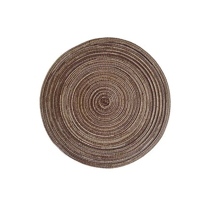 Set de table rond tressé en ramie - Prati - Kitchen