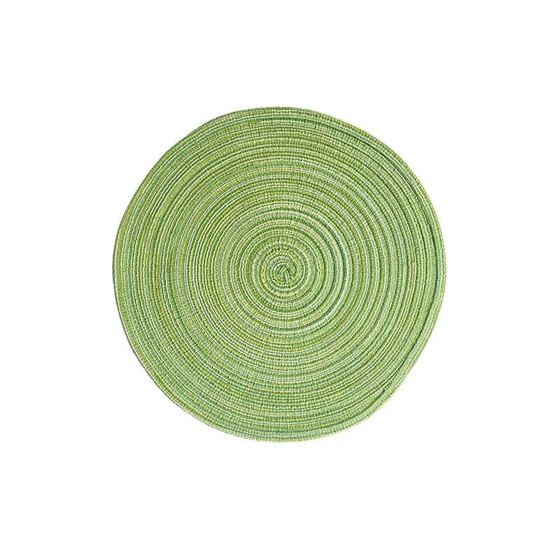 Set de table rond tressé en ramie - Prati - Kitchen