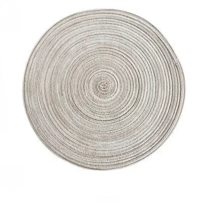 Set de table rond tressé en ramie - Prati - Kitchen