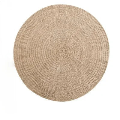 Set de table rond tressé en ramie - Prati - Kitchen
