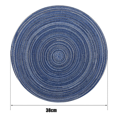 Set de table rond tressé en ramie - Prati - Kitchen