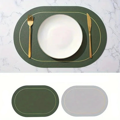 Set de table simili cuir lavable - Prati - Kitchen