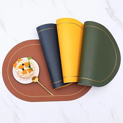 Set de table simili cuir lavable - Prati - Kitchen