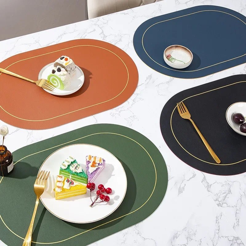 Set de table simili cuir lavable - Prati - Kitchen