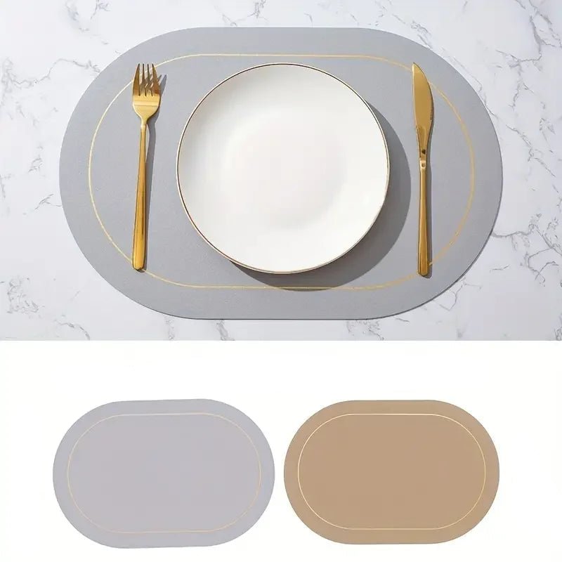 Set de table simili cuir lavable - Prati - Kitchen
