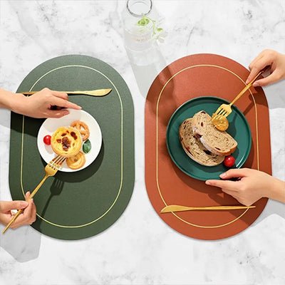 Set de table simili cuir lavable - Prati - Kitchen