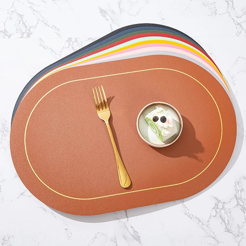 Set de table simili cuir lavable - Prati - Kitchen
