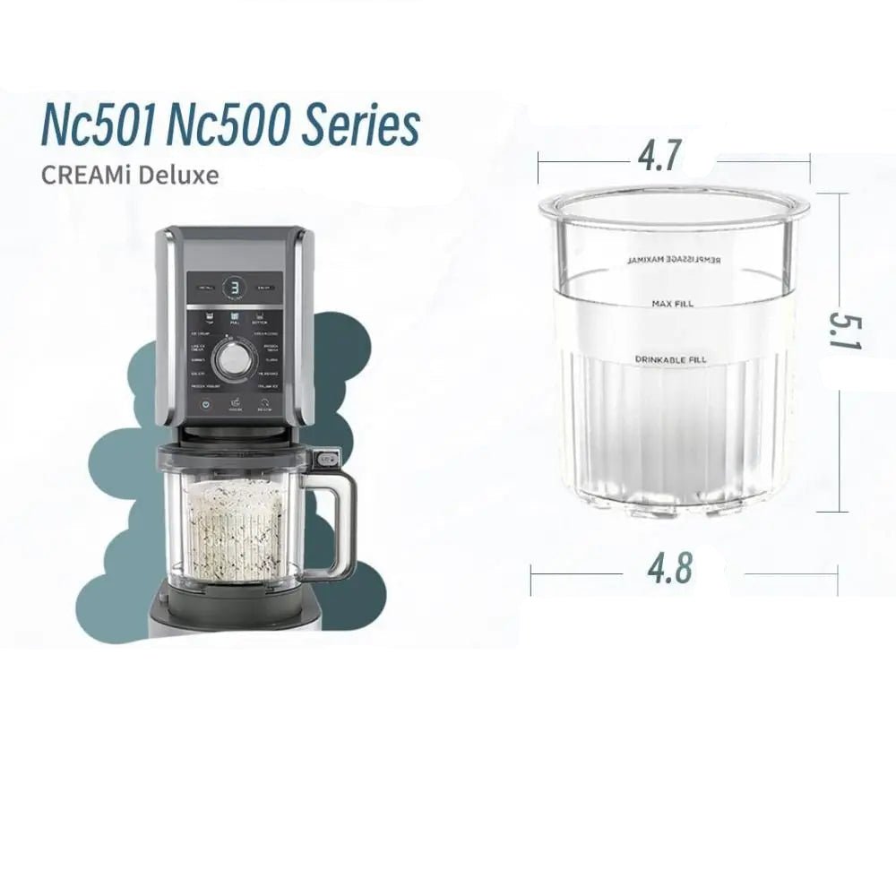 sorbetière NC501 NC500 series avec taille pot