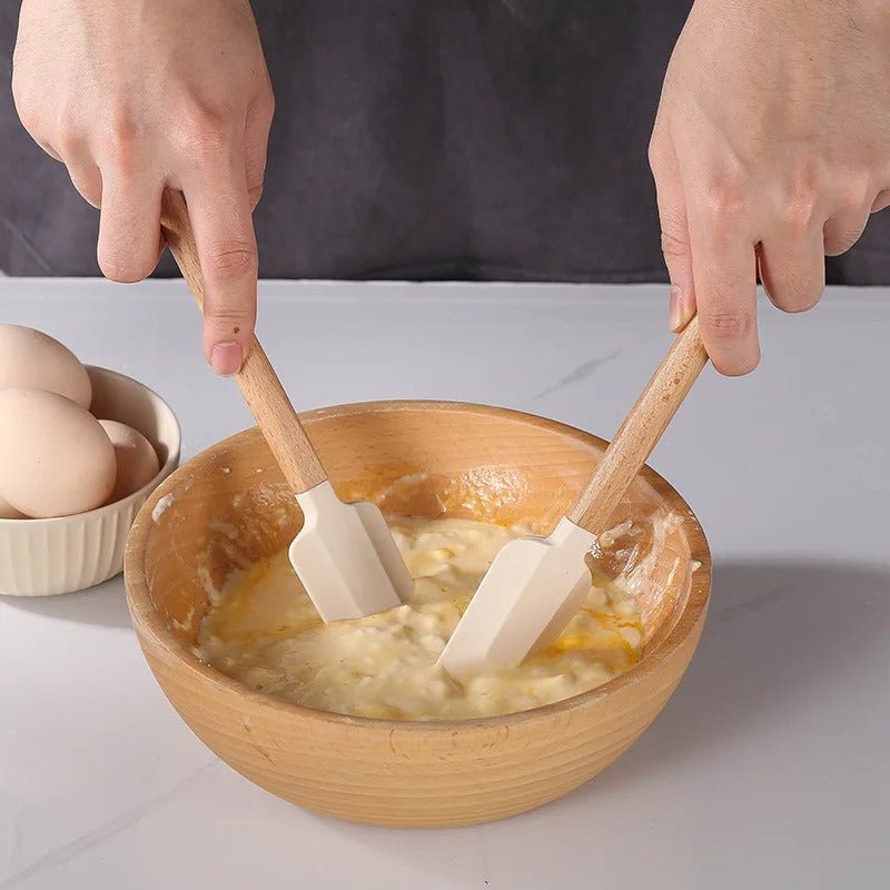 Spatule de cuisine silicone et bois - Prati - Kitchen