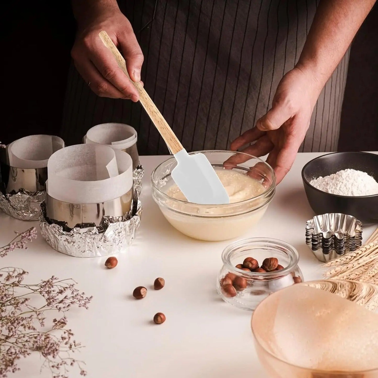 Spatule de cuisine silicone et bois - Prati - Kitchen