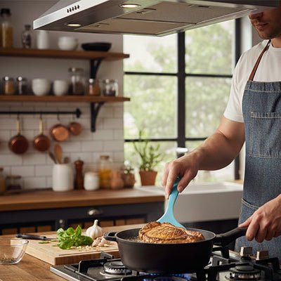 Spatule large en silicone antiadhésive pour omelettes et crêpes - Prati - Kitchen