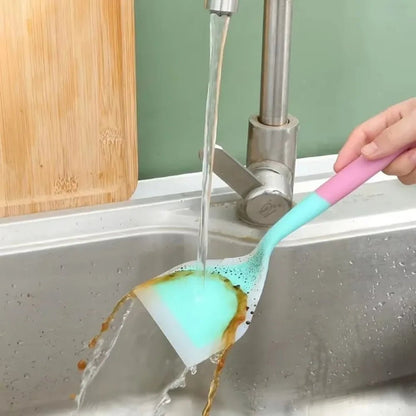 Spatule Large en Silicone Premium Antiadhésive et Thermorésistante | Pelle de Cuisine XL Sans BPA pour Omelettes, Crêpes et Pizza - Prati - Kitchen