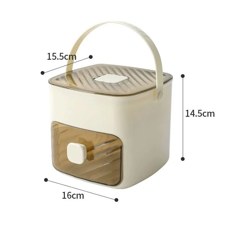 taille bac à glaçons beige