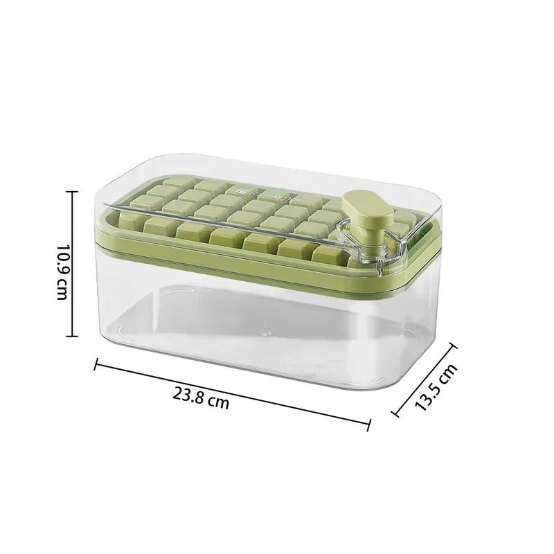 taille bac à glaçons vert