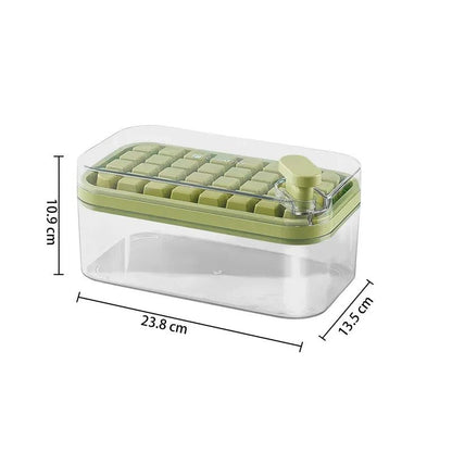taille bac à glaçons vert