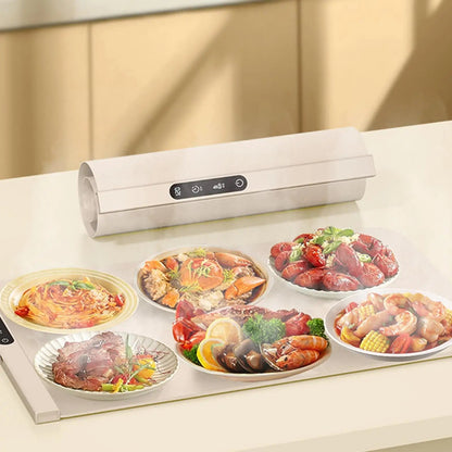 Tapis Chauffant Pliable en Silicone pour Garder au Chaud vos Repas | Chauffe - Plat Isolant Électrique Portable avec 6 Niveaux de Température - Prati - Kitchen
