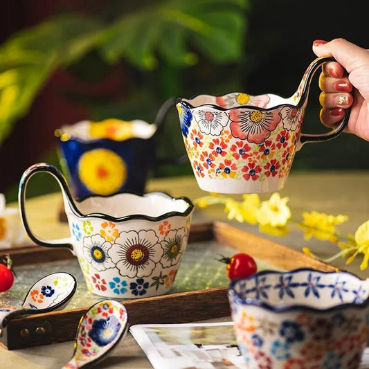 Tasse céramique florale - Prati-Kitchen