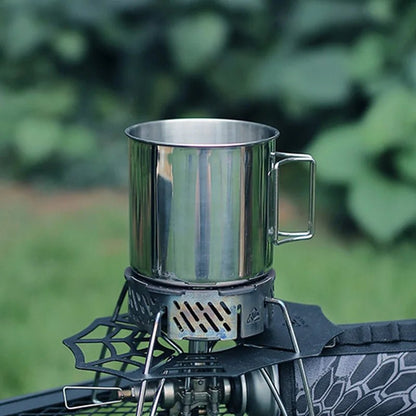 Tasse / Mug de Camping Pliable Inox 18/10 avec Mousqueton - Prati - Kitchen