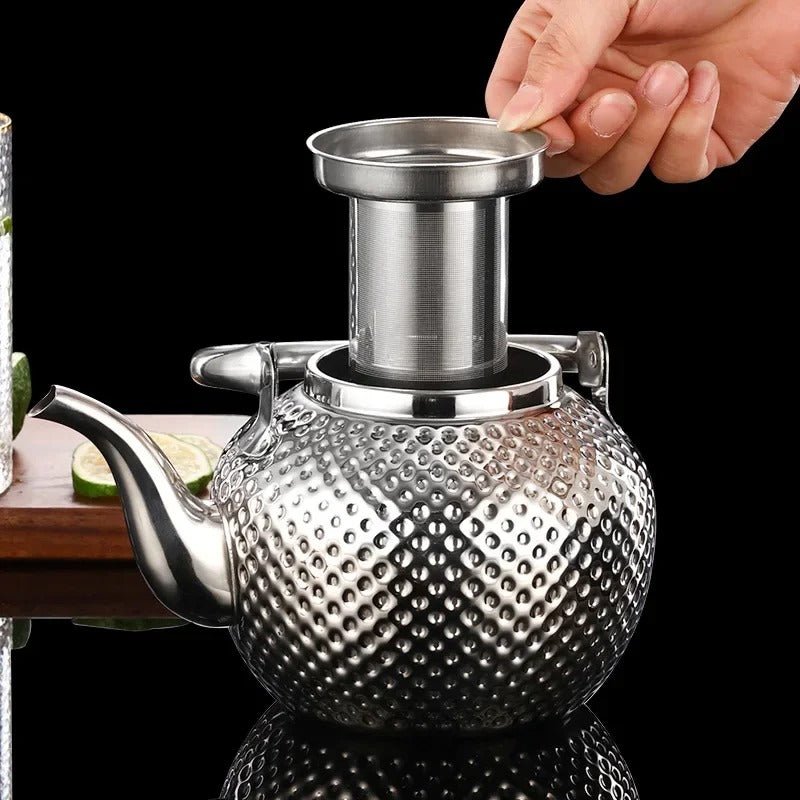 Théière inox avec infuseur - Prati - Kitchen